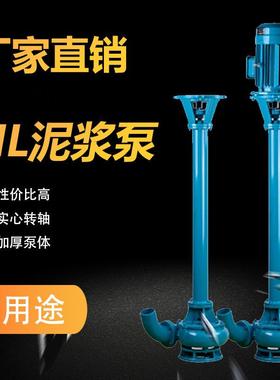 NL50-8泥浆泵铸铁不锈钢液下抽污泥淤泥泥浆浓浆压滤机配套
