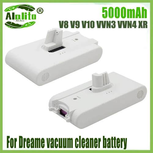 适配DreameV8V9V10XRVVN3VVN4手持式无线吸尘器更换电池