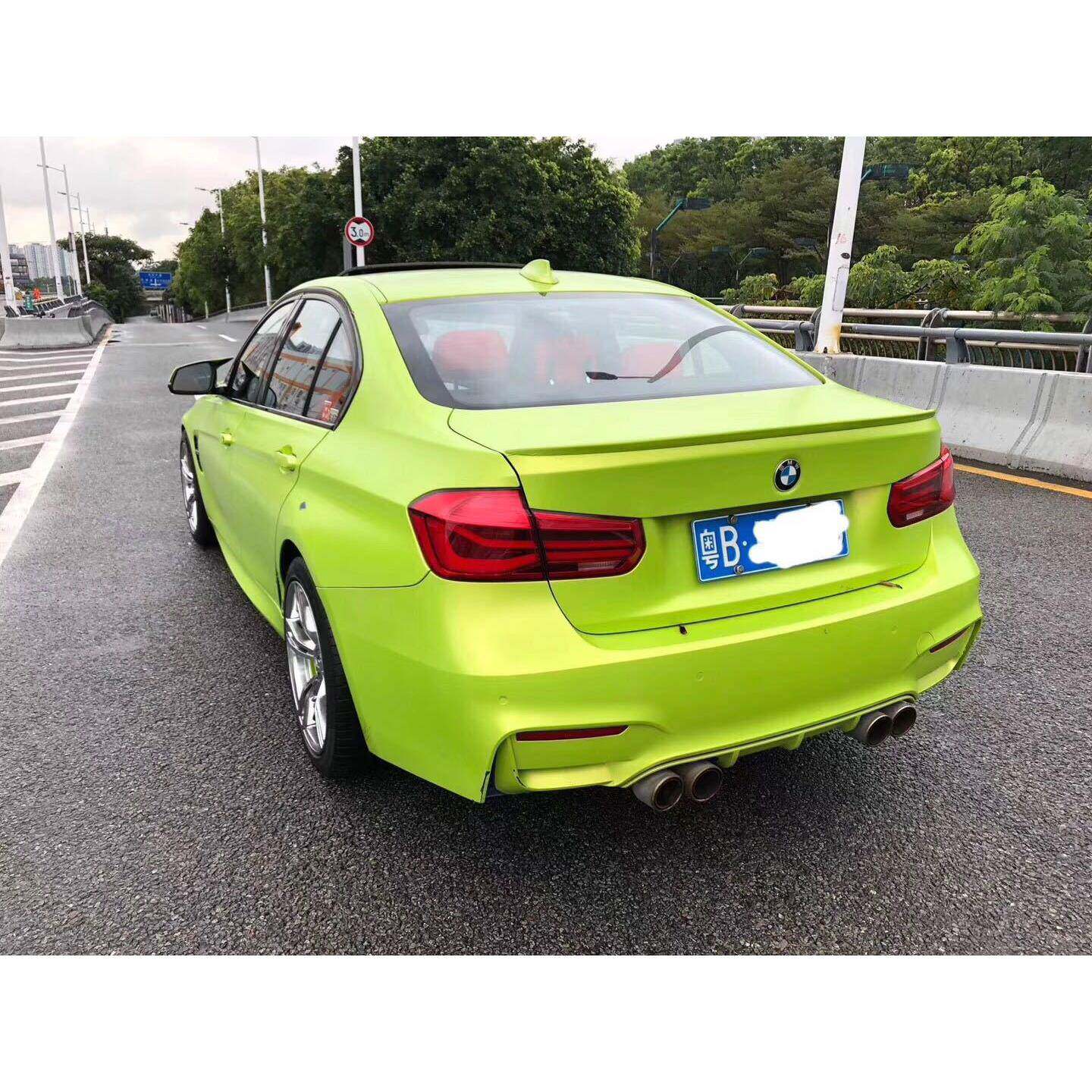 适用宝马3系改装m3大包围m套件mt前杠后杠F30f35中网机盖碳纤尾翼