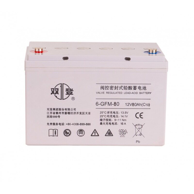 双登蓄电池6-GFM-806-GFM-80双登电瓶12V80AHUPSEPS机房