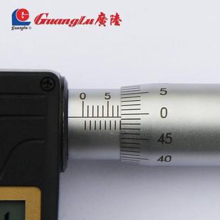 100mm碟面盘式 广陆电子数显公法线千分尺0 千分尺0.001