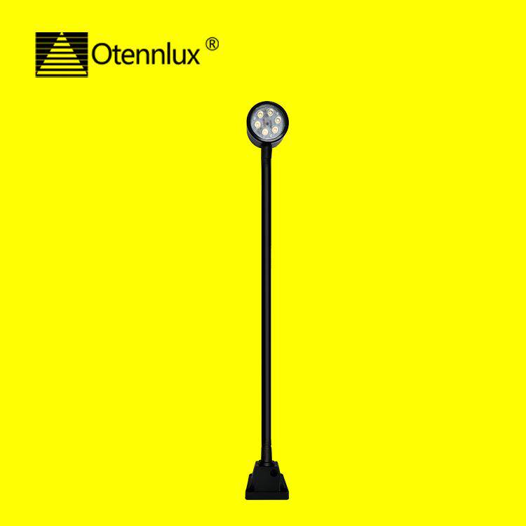 SLED机床软管长臂工作灯鹅颈长杆灯led数控车床冲床铣床万向灯24V