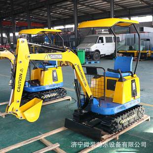 户外儿童娱乐项目地摊摆地摊游戏项目赚钱机器儿童室外挖机