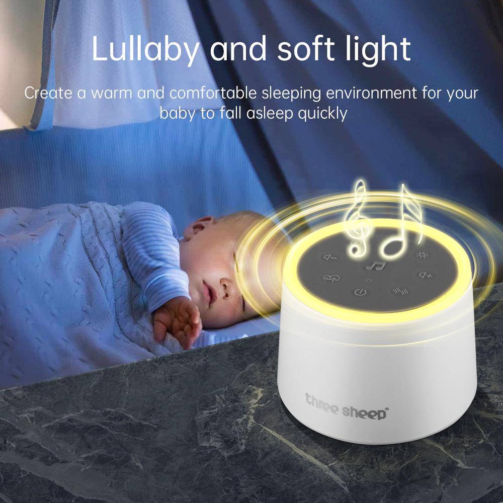 音乐助眠器小夜灯新品白噪音助眠仪记忆功能安抚睡眠器