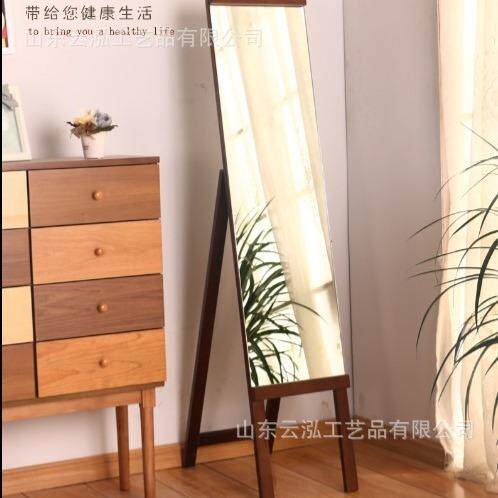 活动创意服装店酒店木质现代全身试衣镜落地穿衣镜旋转梳妆镜