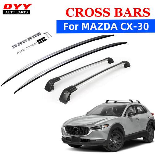 适用于马自达CX-30车顶行李架海外版cx30行李架横杆改装专用
