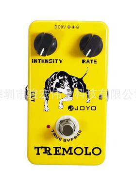 JOYO卓乐电吉他/贝司颤音效果器JF-09TREMOLO电箱琴单块效果器