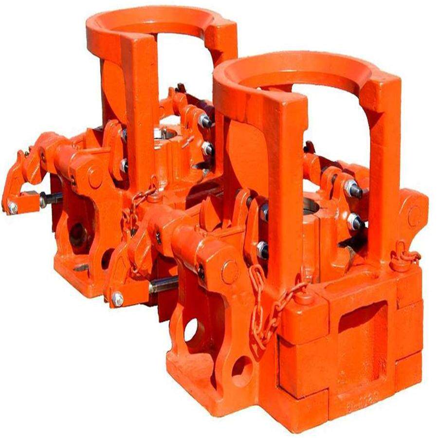 西安秦森50T80TCHD120T125T气动卡盘卡瓦液动卡盘油管卡盘