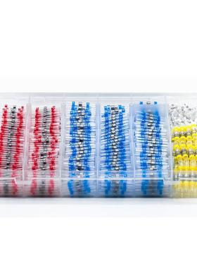 800pcs免压焊锡管热缩端子,防水接线端子快速连接器套件