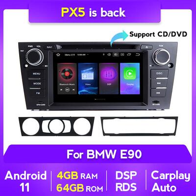 适用于宝马E90E91E92原车风格车载导航一体机安卓大屏DVD4+64G