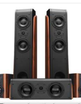 HiVi惠威D3.2HT家庭影院五件套(不含低音炮)5.0