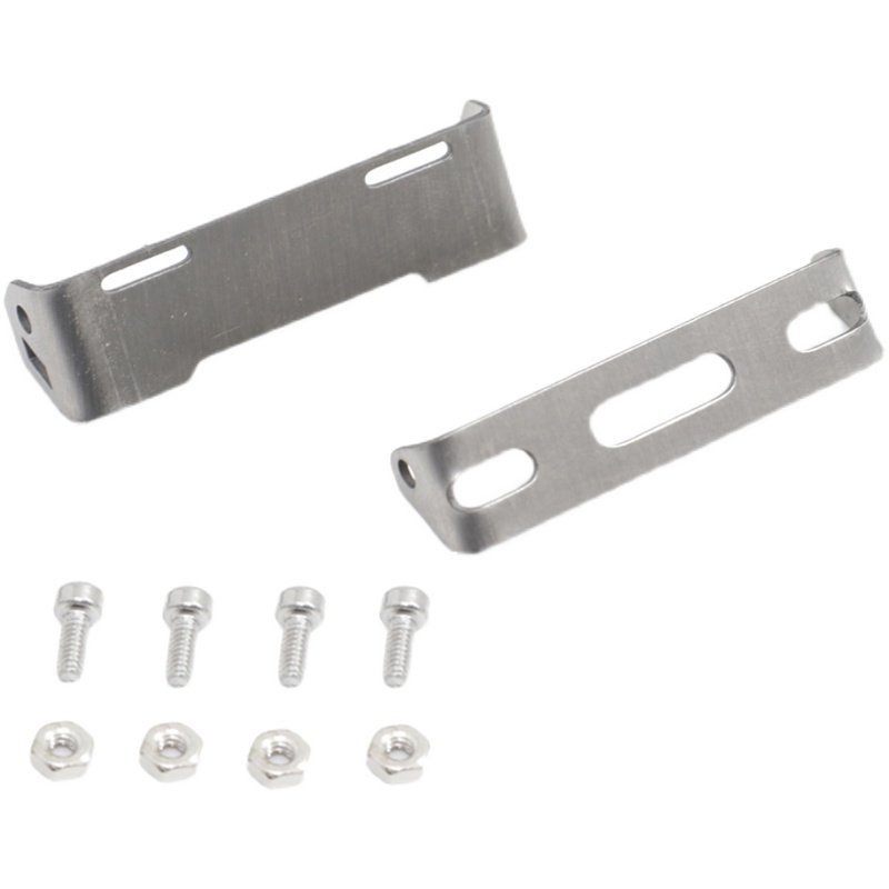 1/8 1/10 攀爬车 车牌安装支架固定架  WN 绞盘导览架 前杠适用