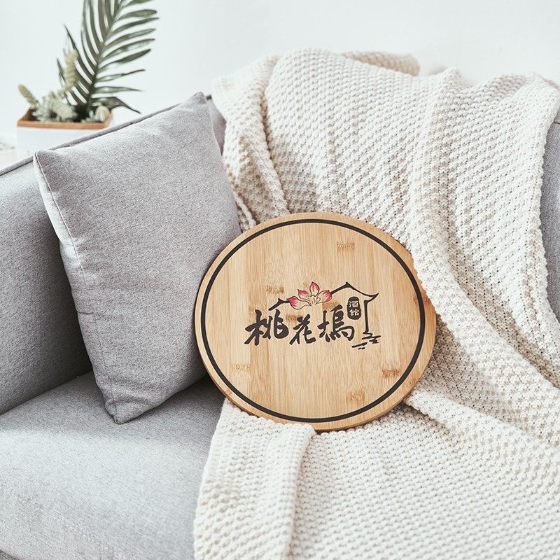 创意实木门牌订制复古包厢包间民宿酒店工作室个性小木牌挂牌定做