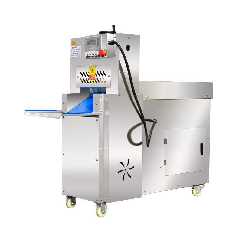 全自动数控牛羊肉切卷机商用刨肉片机火锅店冻肉年糕五花肉切片机