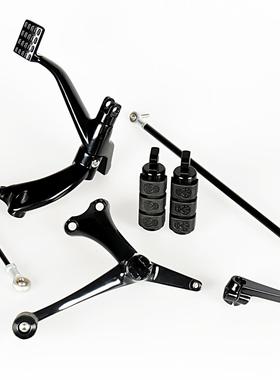 改装前置脚踏总成刹车杆挂档杆适合哈雷XL8831200X4814-23