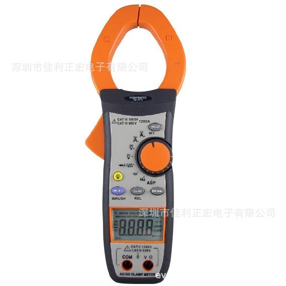 泰玛斯TM-3014AC/DC数位钩表数字钳形表TM3014多用钳形表