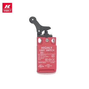 63安全限位行程开关单向滚轮臂杆型防水IP67 HIGHLY海立ED