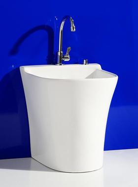 RI0T拖布池陶瓷拖把池阳台长方形洗地拖卫生间大号中号小号落地式