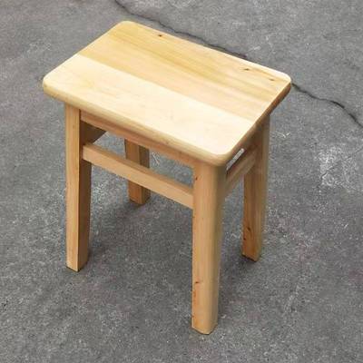 实木长方凳简易餐厅餐馆木板凳学校书桌凳柏木条形板凳大方凳独凳