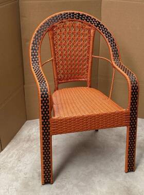 躺椅2025款背椅工编制新款编阳台休靠闲桌椅72821藤椅子藤椅茶几