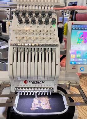 叶氏202款家用5型刺绣绣型全自动流64105行款花成衣绣电小脑绣花