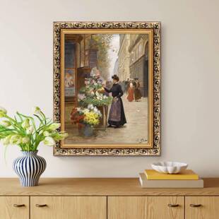 世界名式画挂法国吉尔人伯特古典油画欧式物NXC客厅装饰画美玄关