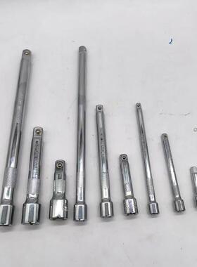 镜大飞10693加长杆套连杆3/8延长接杆1/面2轮工棘具1/4筒短接杆组