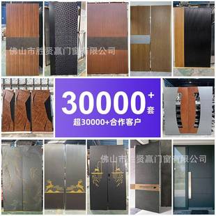 别墅大门入户门一门一景奢精BYJ盗雕铸铝门轻小入户区家用子母门