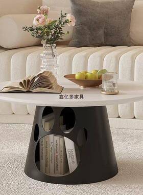 奶油猫窝风茶几客厅家用小户宠物型店圆形创意性LQL个可收纳网红