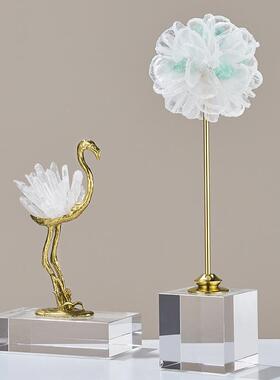 6L现代轻奢电视柜两边摆42062件家居客新厅酒玄柜装饰品A关桌面房