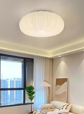全光谱南瓜卧室吸奶顶灯代简约朵油风led网71876红云房现间灯中山