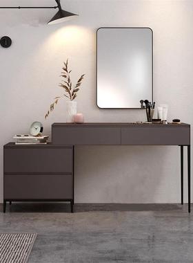 全实木床头柜轻奢岩板物储柜卧室简现约62164床边柜皮质小户型收