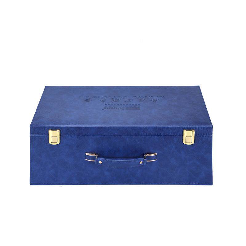 陶厂家定102制卡手样提皮盒瓷砖瓷厨卫原木色块石英石板色展示箱