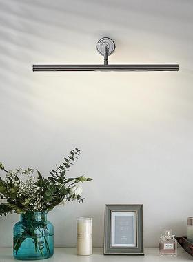 美式镜前灯生间26064孔免打浴灯镜柜专用梳妆台室化卫妆灯全铜挂