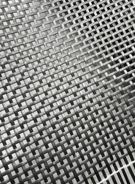 黑色塑胶筛笪方OPH格子井藤编气织字材料柜门屏风隔断空透厂家镂