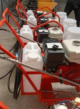 11418乳化沥青撒撒布机手推式青洒青布车喷淋式沥布沥机