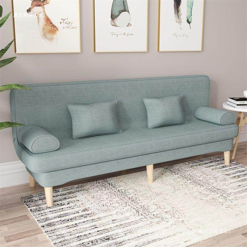 沙发户双型出租房GBY沙沙发床两用可折叠人简小易网红客厅布艺懒