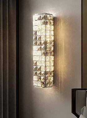 卧室床轻水奢壁灯法式头馨别墅民宿客厅书房房间梳妆温台晶镜9768