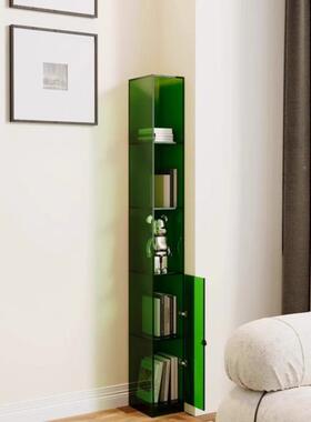 克力极窄沙发墙角边柜置亚物45051架收纳展示书厅柜客多层落储地