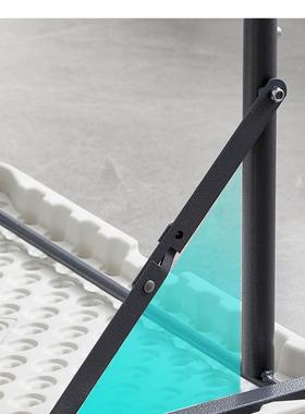 折简叠桌子家用便携式F96T595S新户外野餐摆摊长正方形地摊条桌易