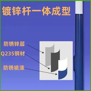 L螺ED低市电路IAC灯杆6米7米8米单双臂道路灯杆自弯海A字臂高臂灯