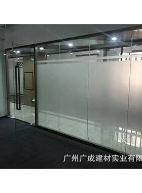 用写字楼单侧内玻29402璃分隔统成室品办公隔墙固定隔断系商墙体