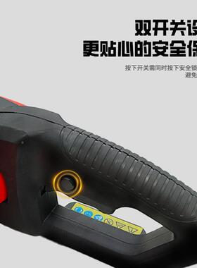 OUPX-Forc跨e境16寸电锯伐木锯大功率用家220V插手持式木电工链条