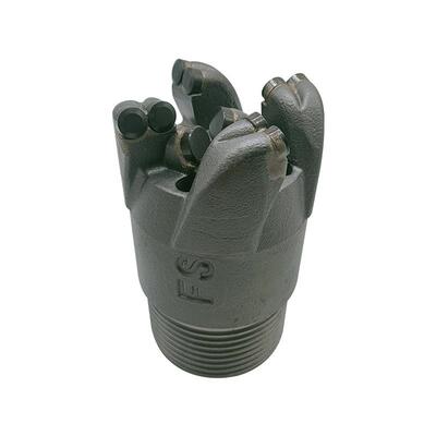 F石S螺旋直线凹钻头金41005刚复合片内凹7内5矿7山花岗岩片5