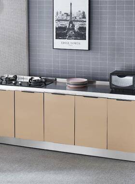 家用柜租房橱用水槽柜农厨村45311房整体厨柜橱柜简易不锈钢灶台