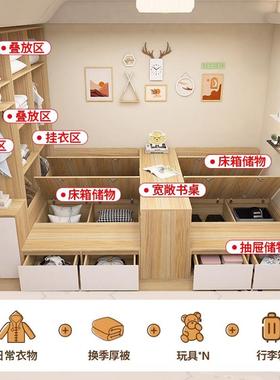 双床YFZ中间隔断学生子母双双人床小户互型不隔断胞床胎卧室