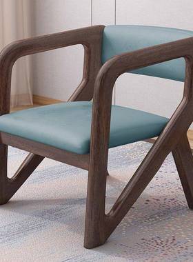 实木椅子椅高颜值书桌48212椅客房厅书靠背椅餐电脑休闲椅