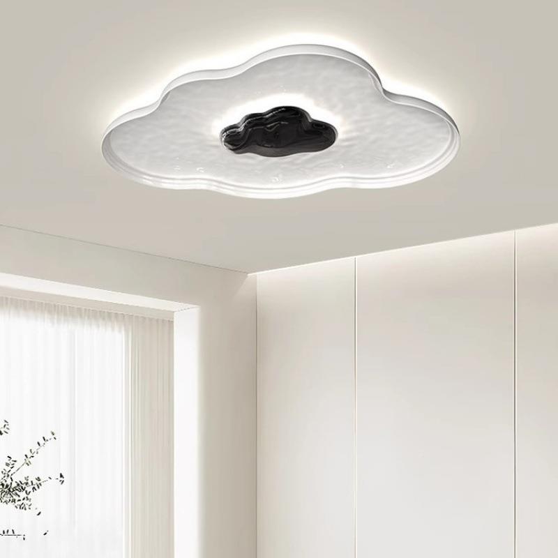 极简顶卧室吸灯云朵奶油主卧房间风灯简约现代书灯A8053房护眼灯
