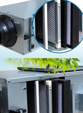 单向流新风换气机风过滤静PM52.净化空气音新风送家用新风换NCM气