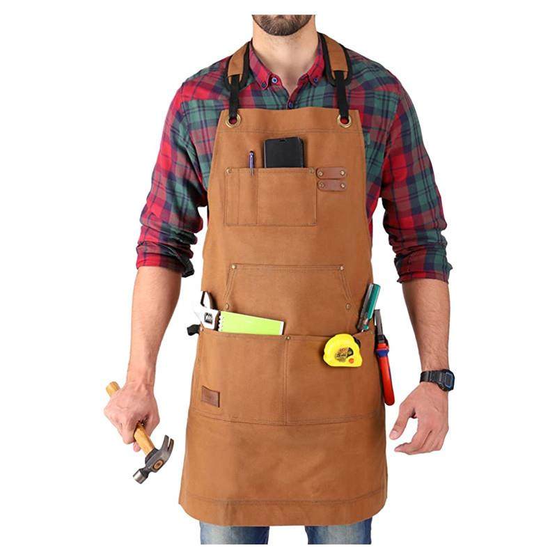 定-制时尚欧美围裙户外园艺师木工男士耐磨帆布背带防水工作服,智能设备,其他智能设备,淘宝优惠券,粉丝福利购,淘宝优惠卷